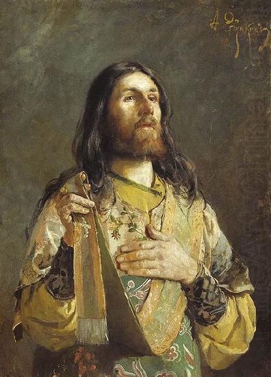 Andrei Ryabushkin Diakon. Etude. china oil painting image